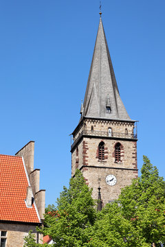 Kirchturm St. Mariä Heimsuchung in Warburg