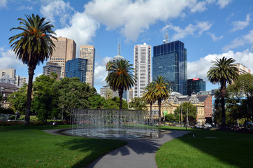 Victoria Parliament Gardens Reserve - Melbourne © Rafael Ben-Ari