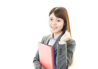 ガッツポーズのＯＬ