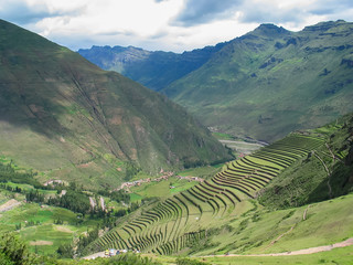 Sacred valley of Incas in Peru - obrazy, fototapety, plakaty