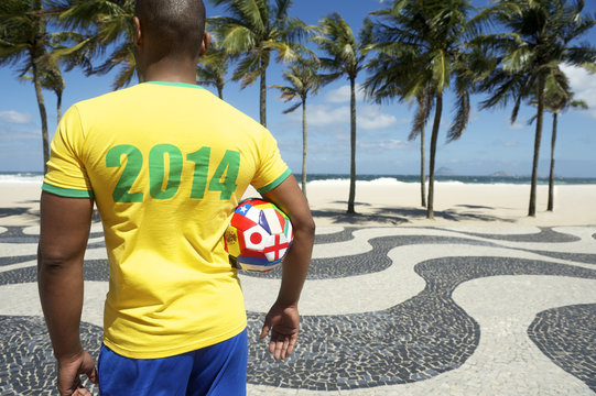 Brazil 2014 Soccer Player International Football Rio