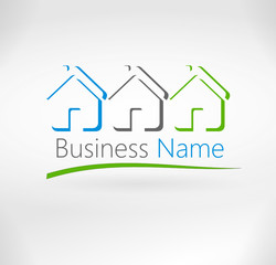 logo maison couleurs