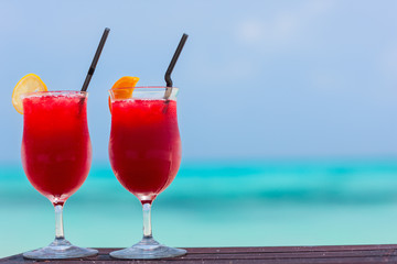 Tropical cocktails