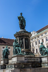 Fototapeta premium Amalienburg in the hofburg complex, Vienna