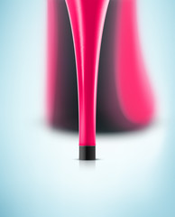 Pink heel