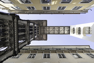 Santa Justa elevator in Lisbon
