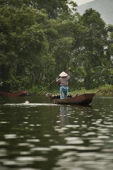 Foto op Canvas Fisherman in Vietnam © dewspliff
