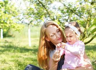 Learning baby in nature