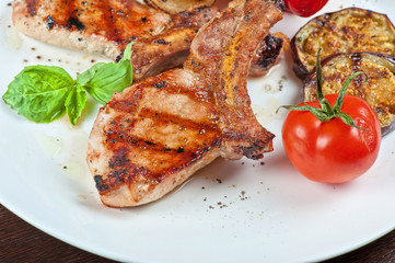 meat with vegetable