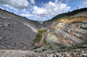 Open Pit Gold Mine, Africa