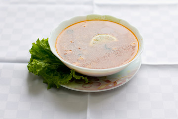 Hotchpotch soup dish
