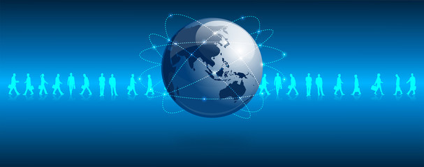 mondo connessione, dati, rete, internet, asia, Cina © xyz+