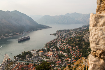 Saint John fortress in Kotor, Montengro
