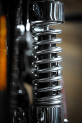 Obraz premium Motorcycle suspension