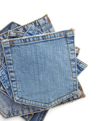 jeans blue pocket