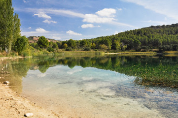 Santo Morcillo lagoon, Ruidera Natural Park, Castilla La Mancha