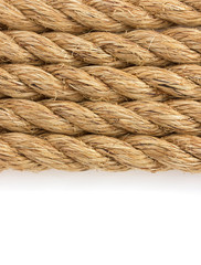 ship ropes on white