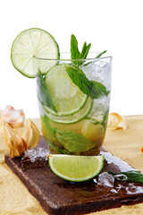 fresh mojito drink