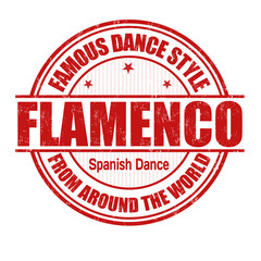 Flamenco stamp