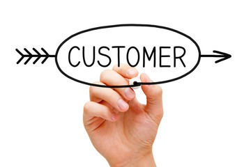 Customer Arrow Concept