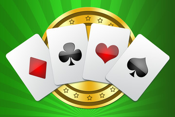 Illustration for design casino