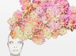 Fototapeten Floral head © vali_111
