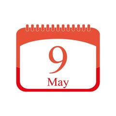 May 9 calendar