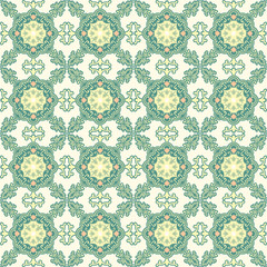 Seamless classic ornament tiles