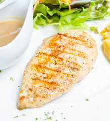 Grilled chicken breast