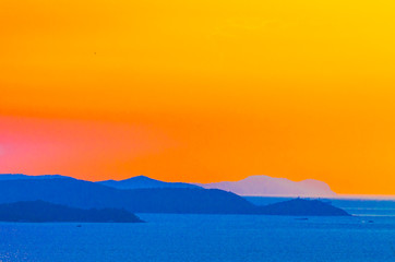 Twilight sky