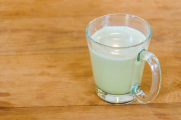 Green tea latte