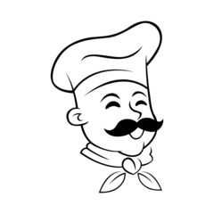 Chef with smilling face