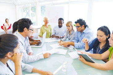 Fototapeta premium Business Brainstorming