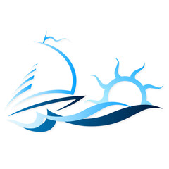 The ship on waves vector