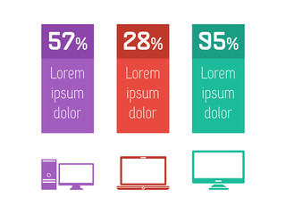 Technology Infographic Elements.