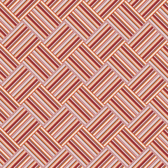 Design seamless colorful interlaced geometric pattern