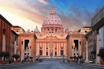 Poster Rom, Vatikanstadt © TTstudio