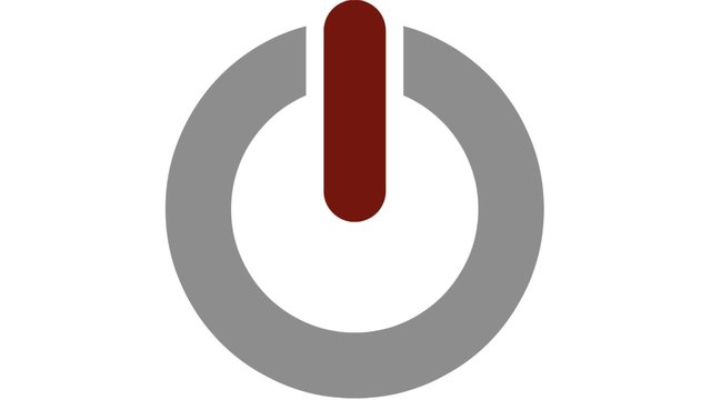 of on Schalter standby einschalten anschalten ausschalten