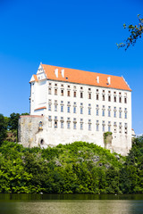 Fototapeta na wymiar Plumlov Pałac, Republika Czeska