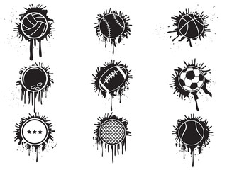 splatter balls icon