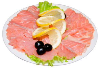 Fish set closeup