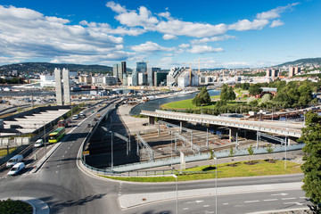 Fototapeta premium Oslo cityscape