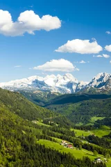 Foto op Canvas view to Dachstein from the west, Upper Austria-Styria, Austria © Richard Semik