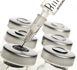 Vials and Syringe
