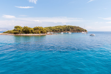 Zacevo Island in Croatia