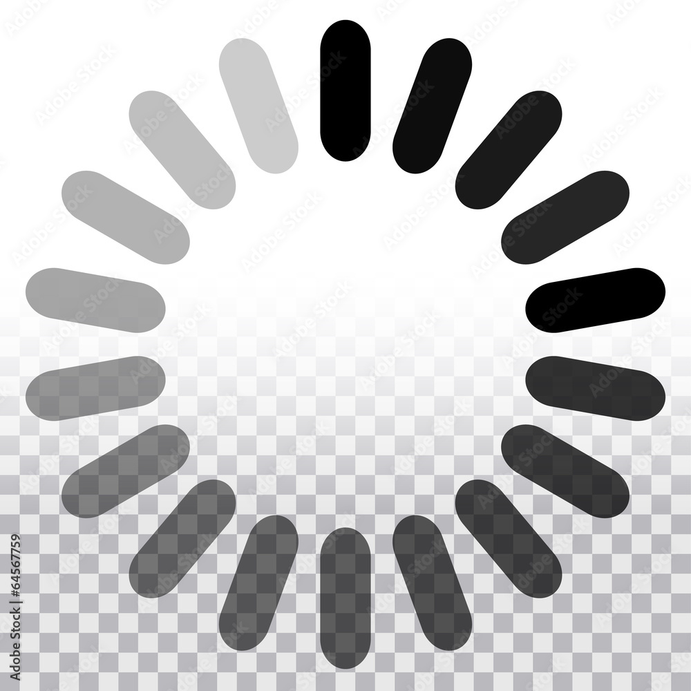 Poster Preloader - segmented circle