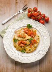 escalope with tomatoes