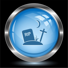 Fototapeta premium Rip. Internet button. Vector illustration.