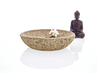 Buddha Schale Blüte Apfel