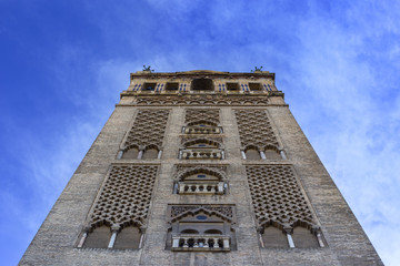 Fototapeta na wymiar The Giralda of Seville. Spain